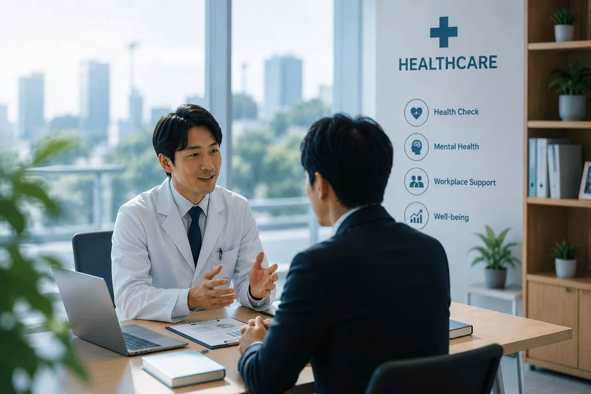 産業医会社の支援イメージ